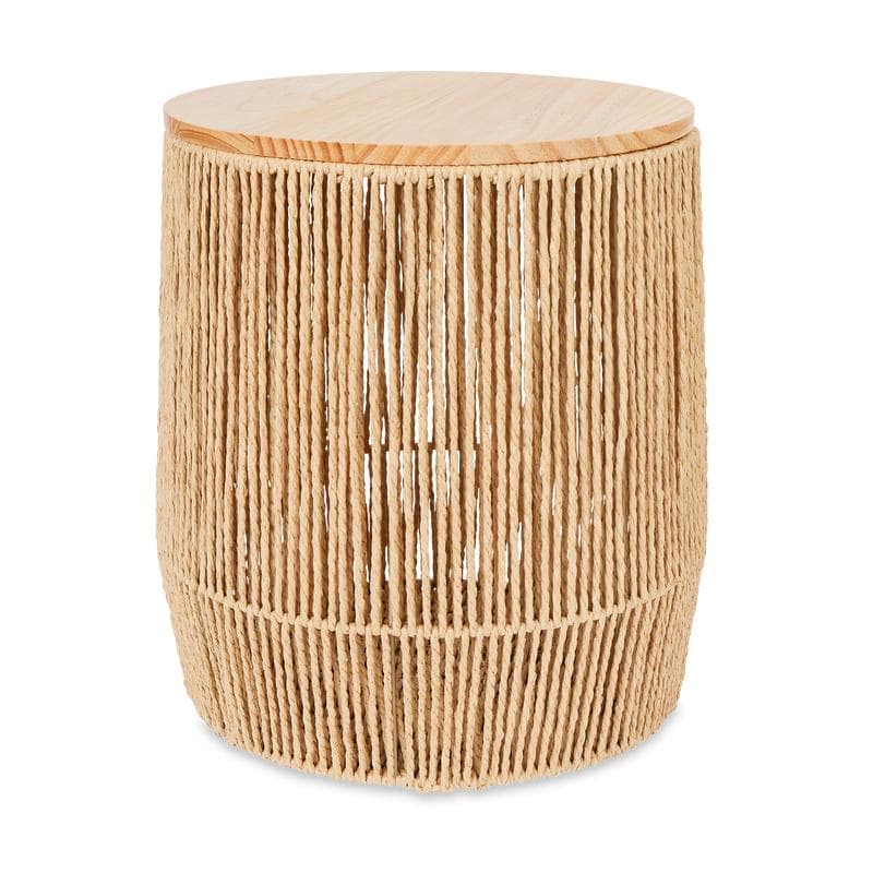 Houten bijzettafels - set van 2