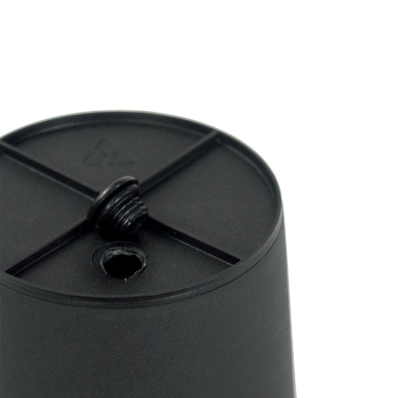 Set van 2 hoge plantenpotten - naturel