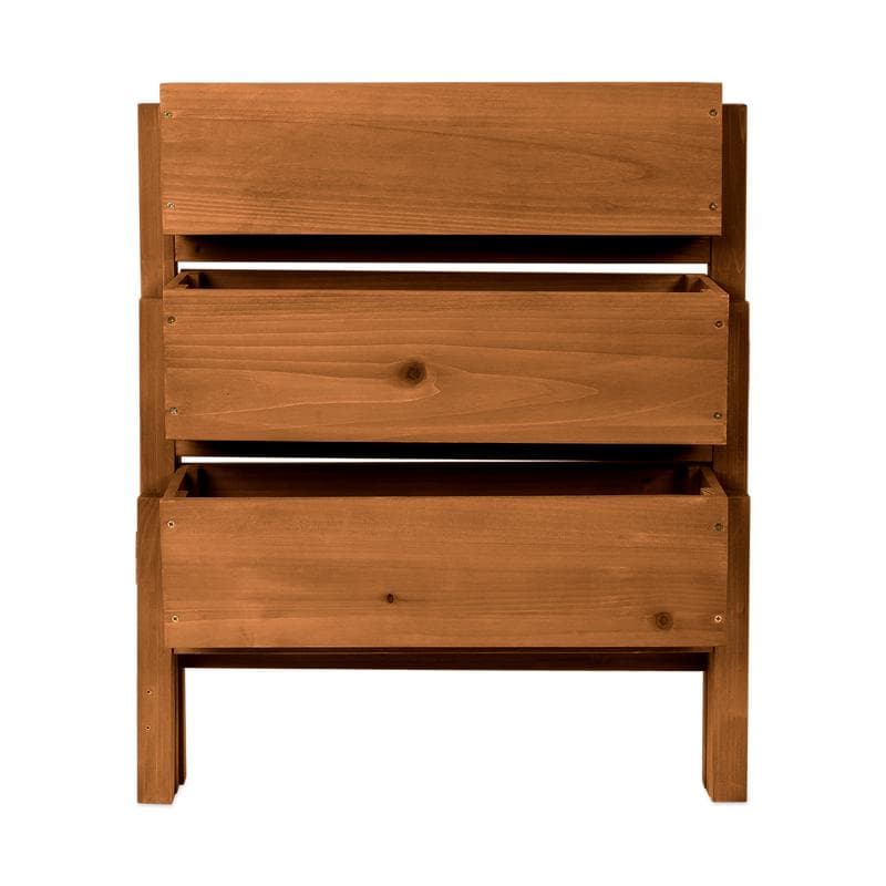 Houten 3-traps plantenbak