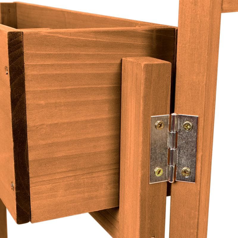 Jardinière en bois à 3 niveaux