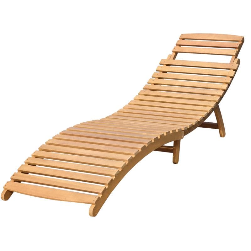 Transat pliable avec coussin