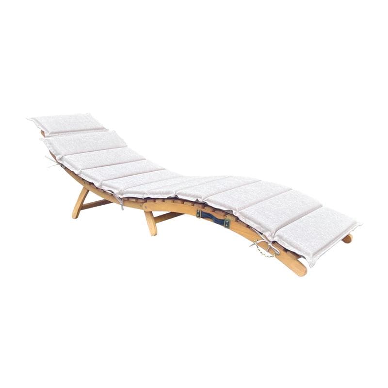 Transat pliable avec coussin