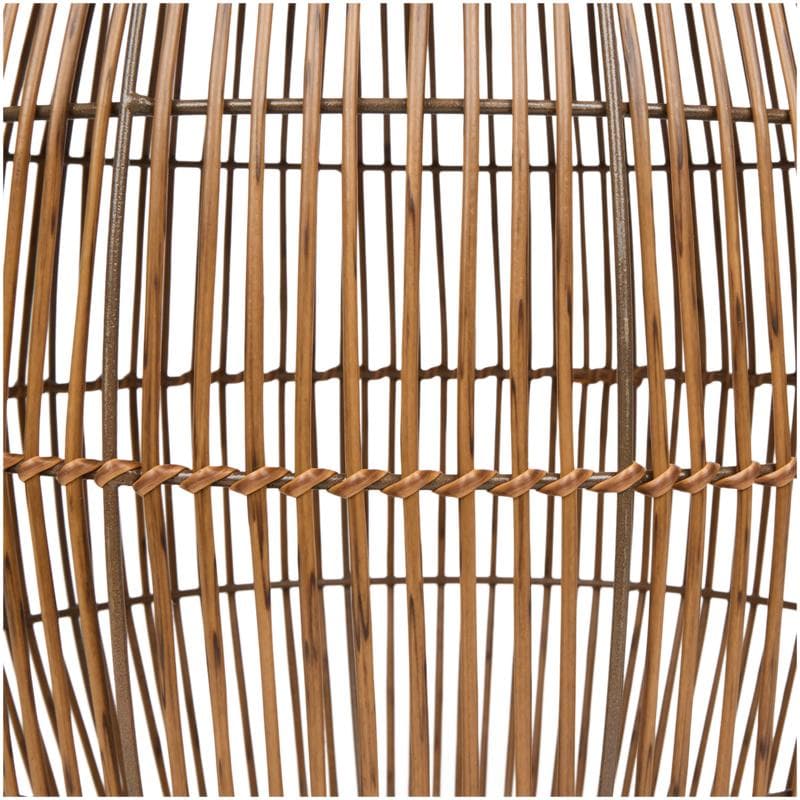 Lot de 2 tables d'appoint - marron