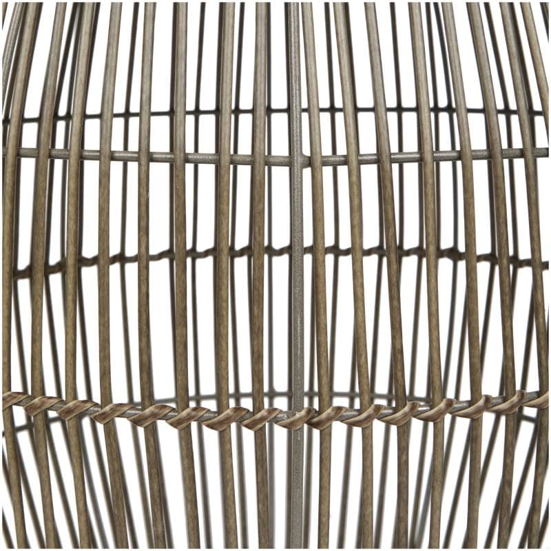 Lot de 2 tables d'appoint - gris