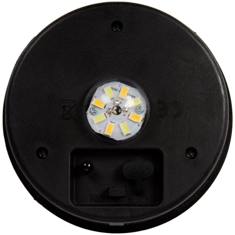 Support mural pour plantes avec lampe solaire