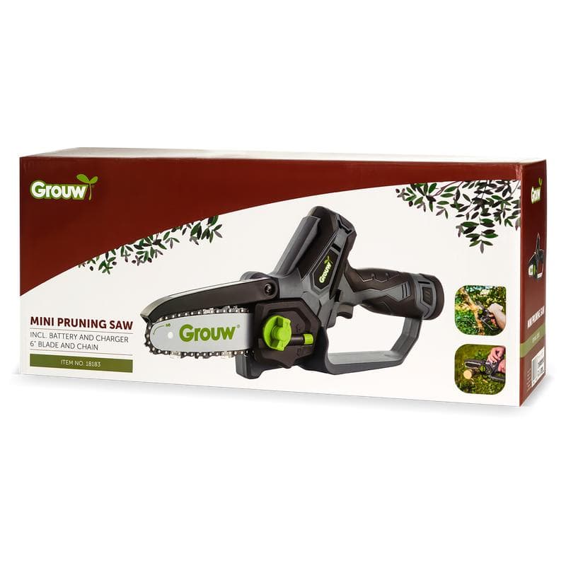 Tronçonneuse élagueuse sur batterie Grouw