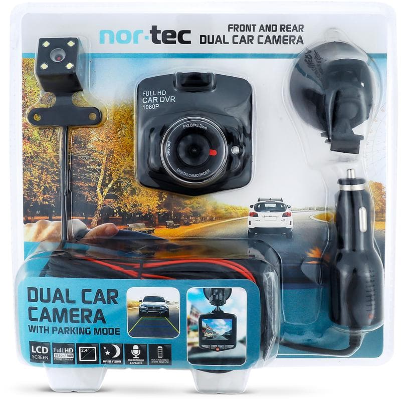 Nor-Tec dual dashcam