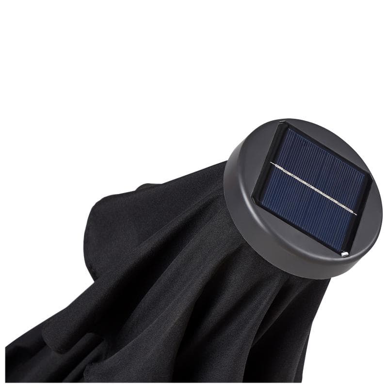 Parasol met solarverlichting