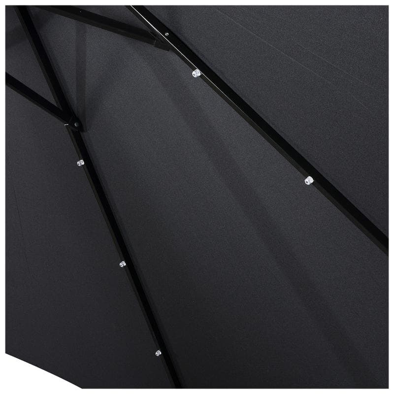 Parasol met solarverlichting