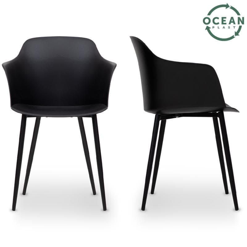Chaise en plastique - 2 pièces
