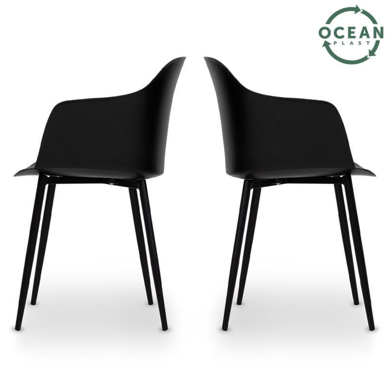 Chaise en plastique - 2 pièces