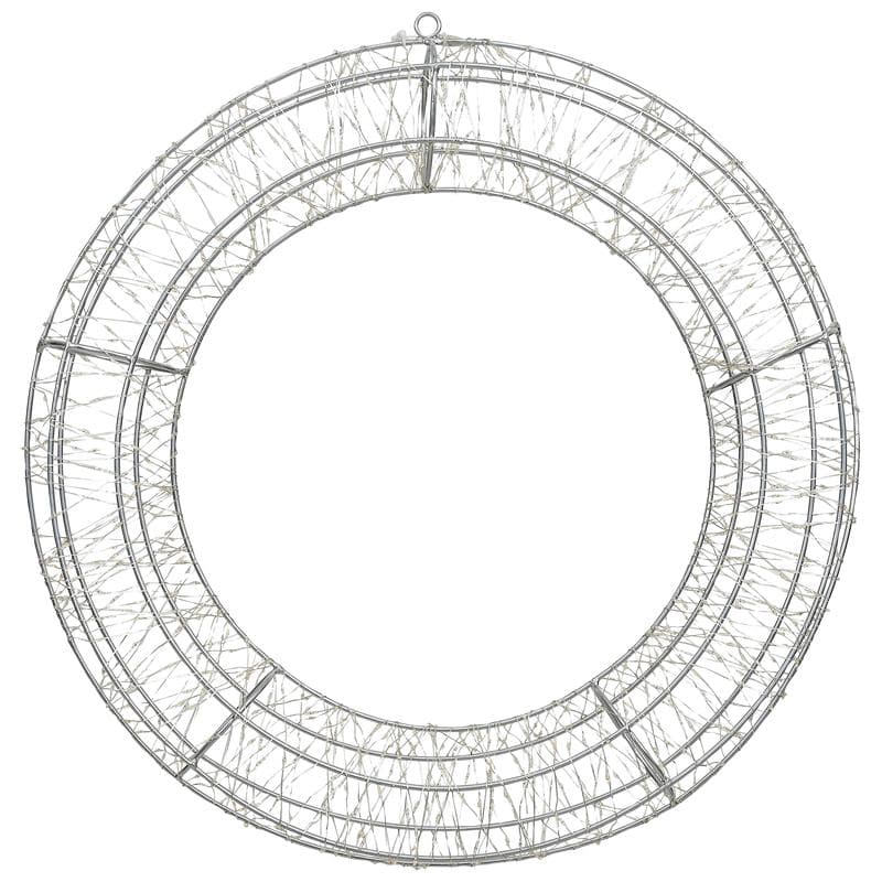 Couronne de Noël lumineuse
