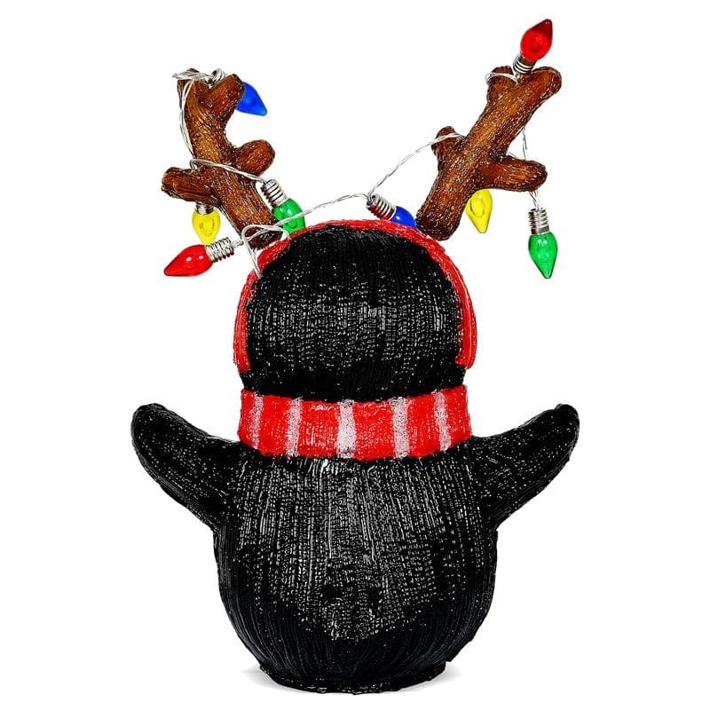 Pingouin de Noël lumineux