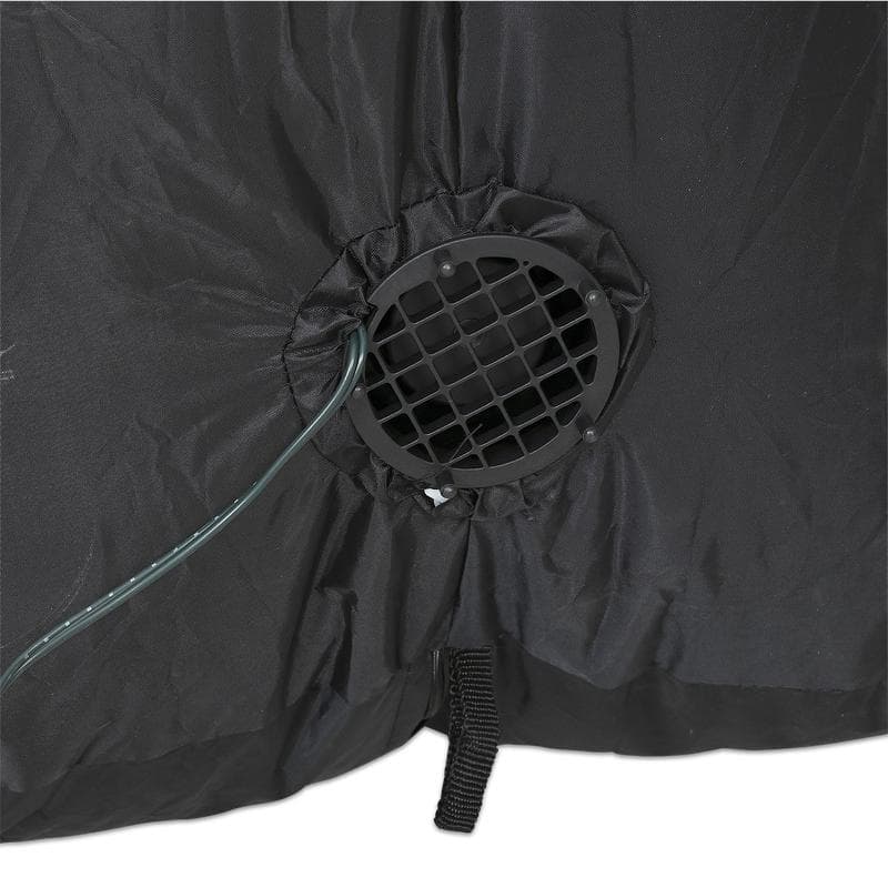 Père Noël gonflable XXL avec lumière