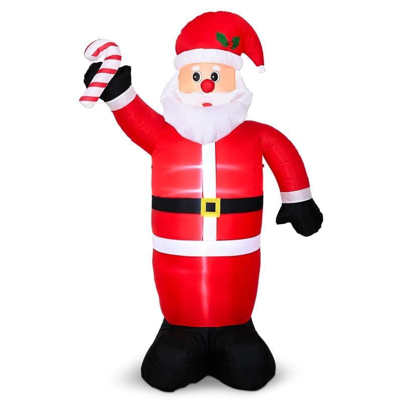 Père Noël gonflable XXL avec lumière