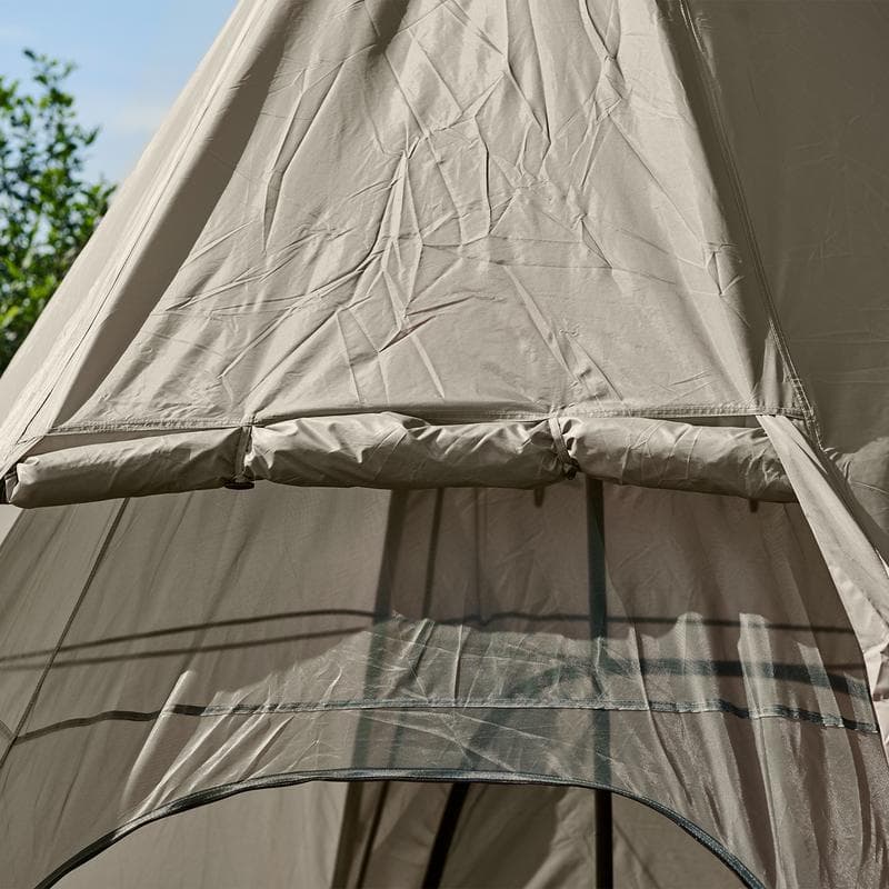 Ruime glamping tipi tent