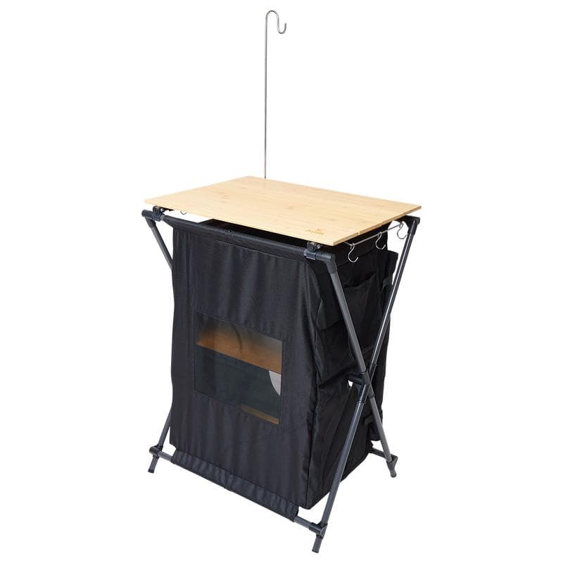 Opvouwbare campingkast - Zwart