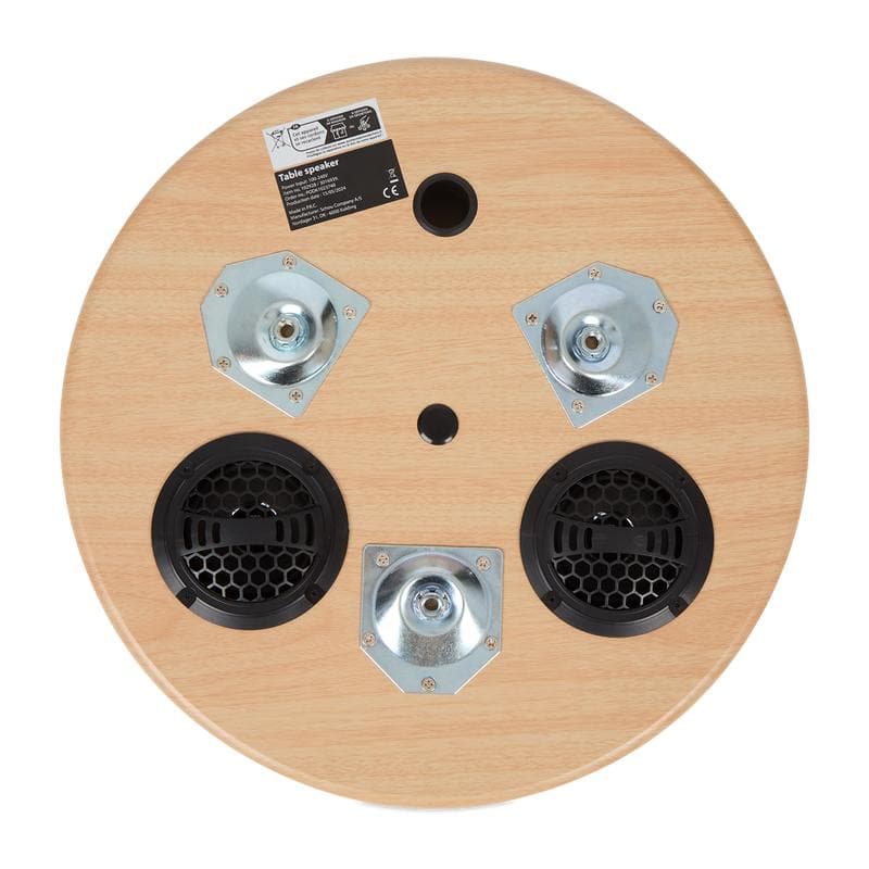 Design bijzettafel met ingebouwde speaker