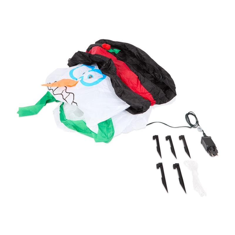 Bonhomme de neige gonflable animé et lumineux