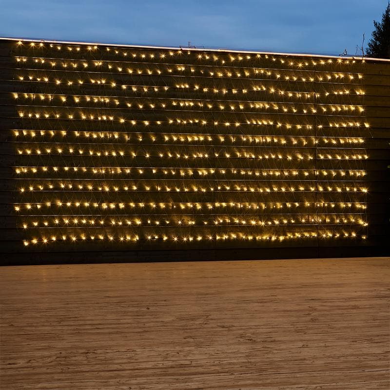 Rideau lumineux de Noël - 4 x 2 mètres