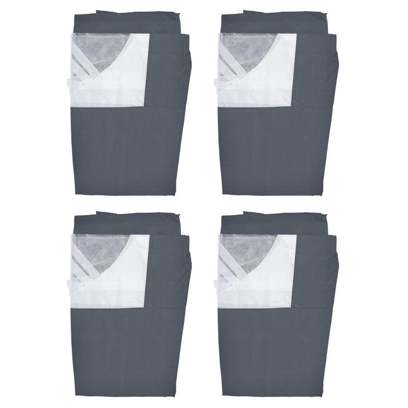 Easy up partytent met zijwanden - grijs