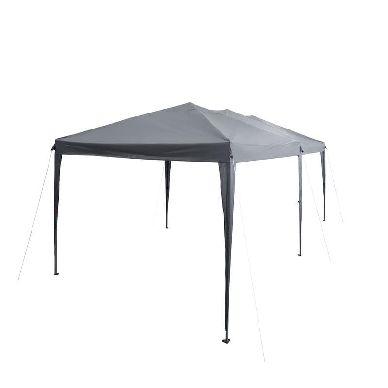 Easy up partytent met zijwanden - grijs