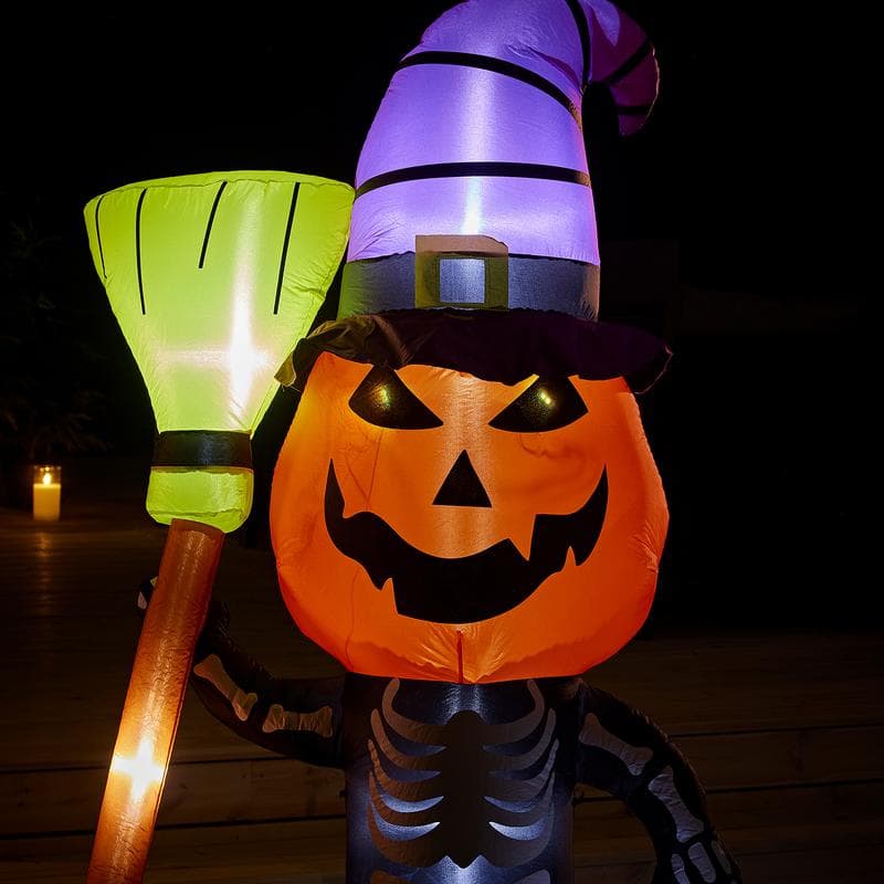 Opblaasbaar skelet Halloween