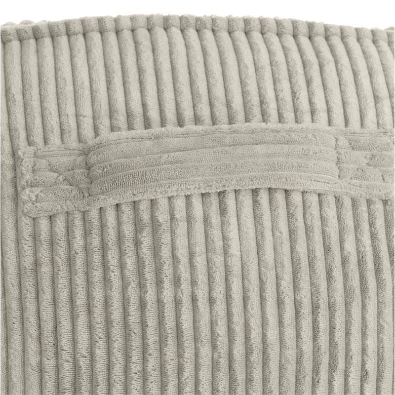 Fauteuil en tissu teddy