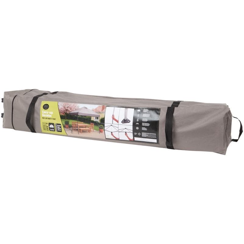 Tente de réception Easy Up - taupe