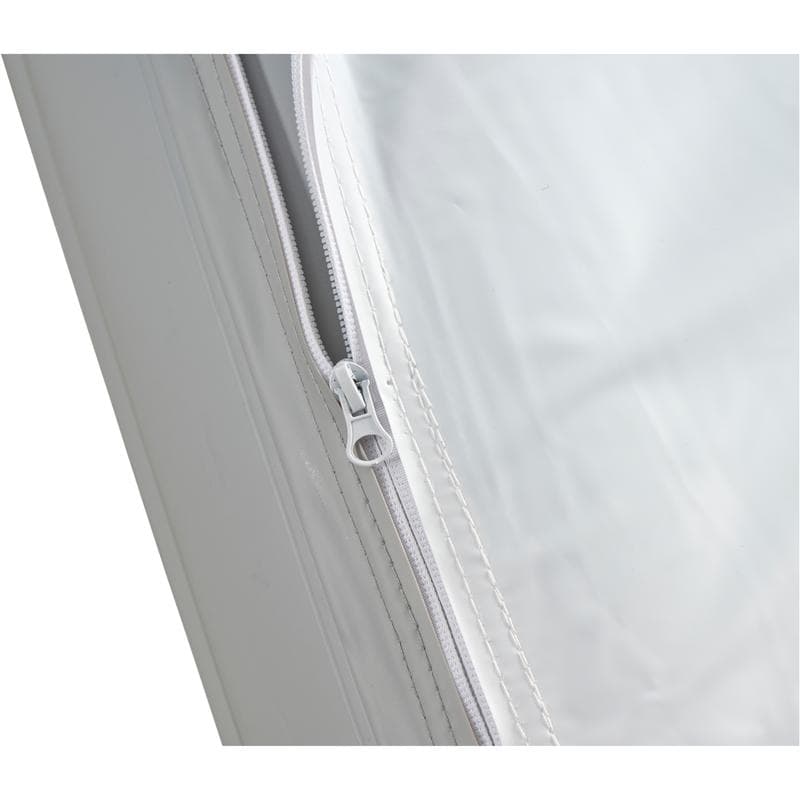 Baignoire gonflable - gris et blanc