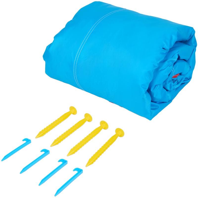 Springkussen inclusief pomp en ballenbak – multicolor