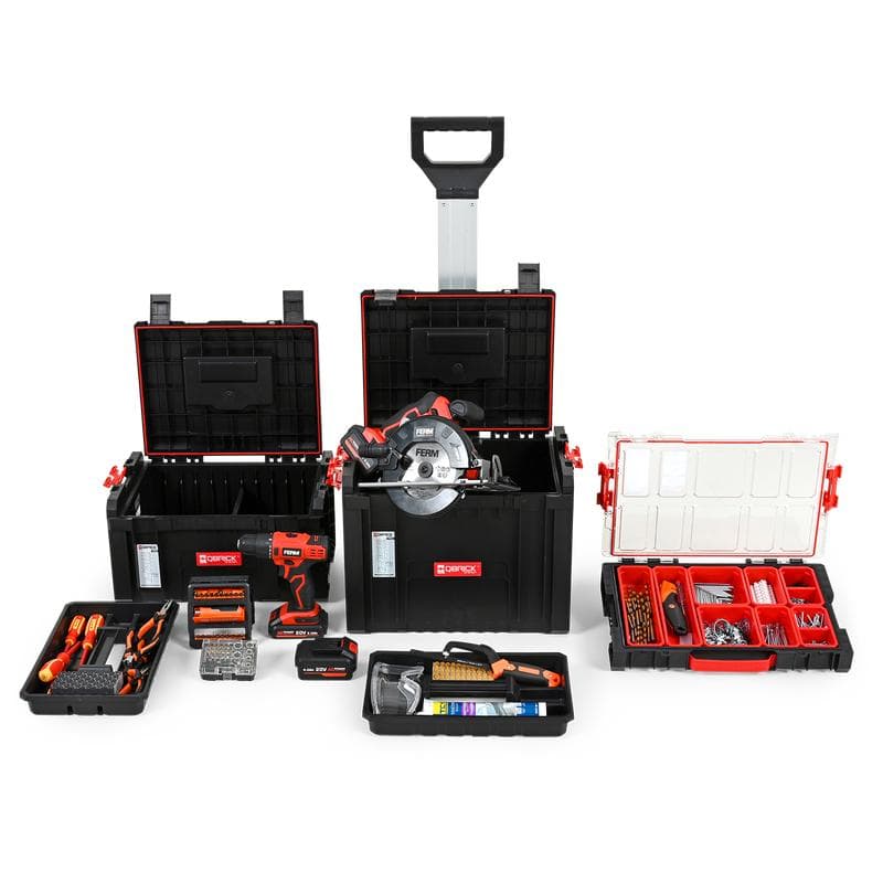 Servante de chantier Qbrick System Pro Set 2
