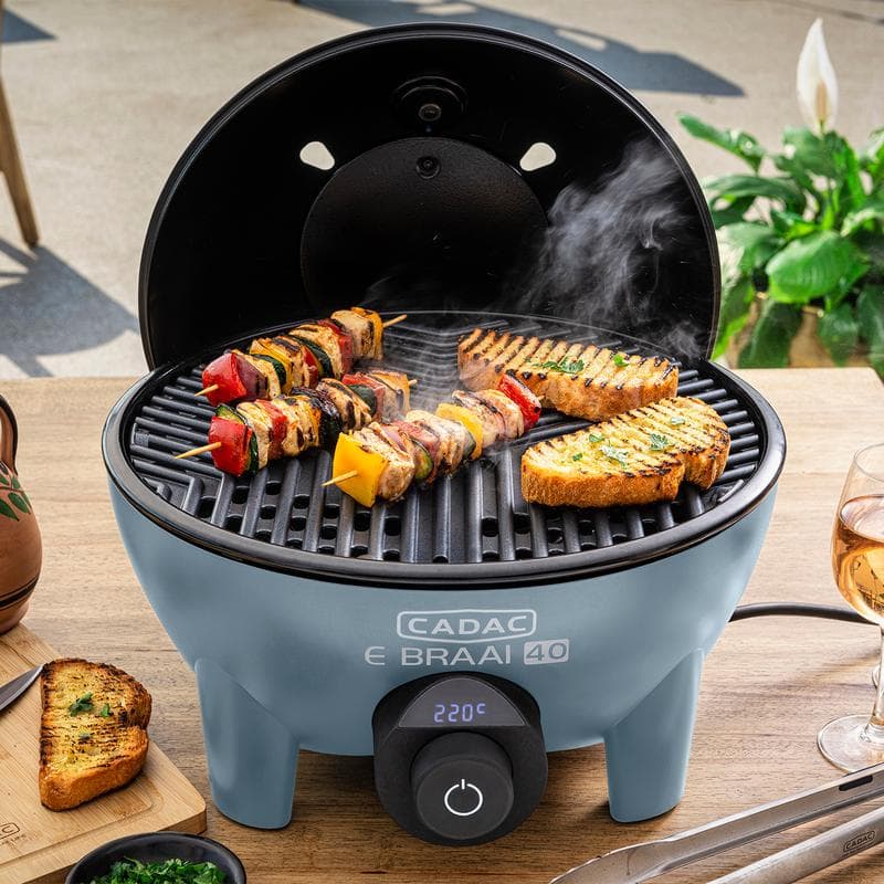 Barbecue électrique CADAC E Braai 40 5840 - bleu pétrole
