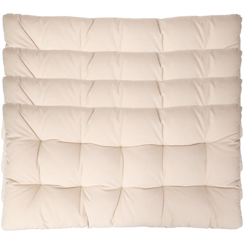 Loungeset met luxe kussens – crème