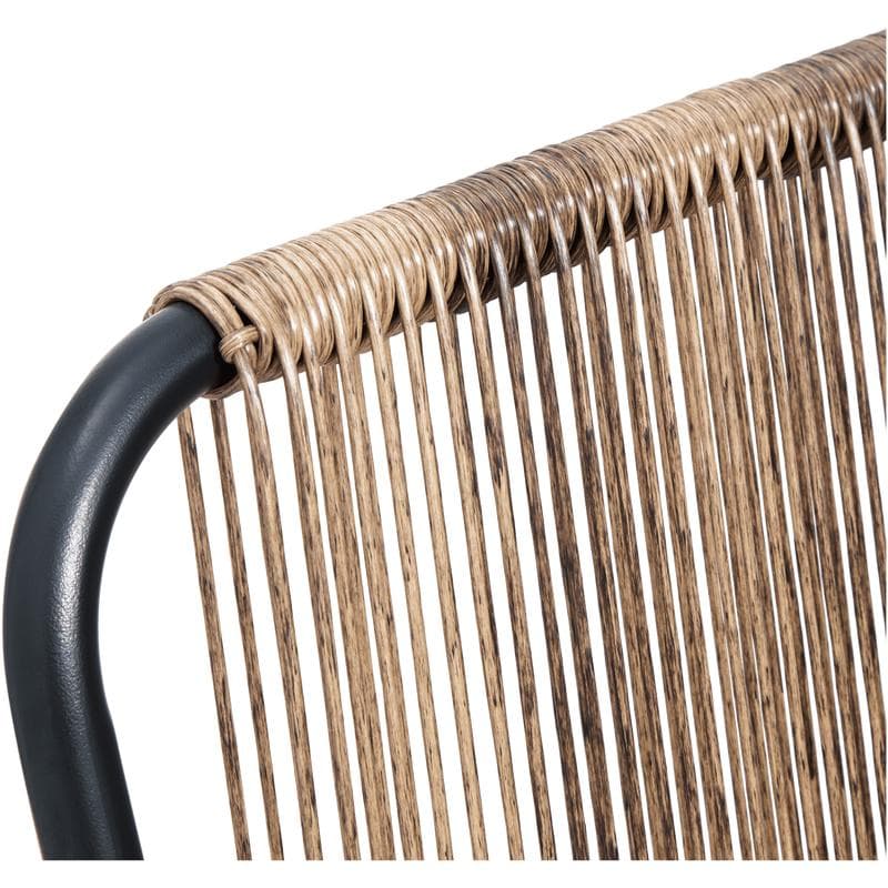 Loungeset met hocker en tafel