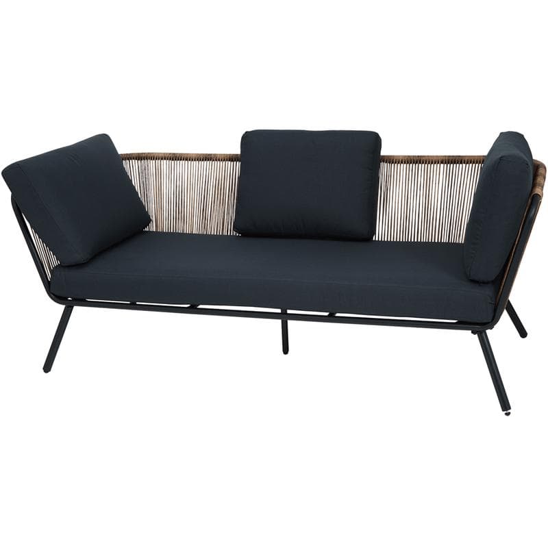 Loungeset met hocker en tafel