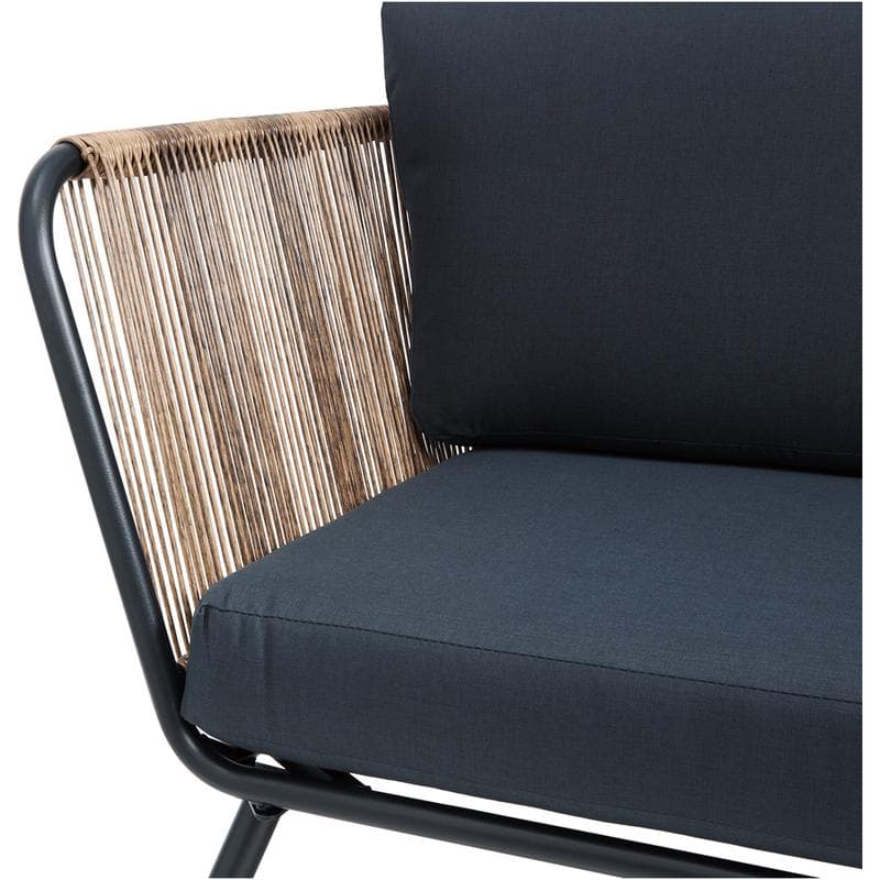 Loungeset met hocker en tafel