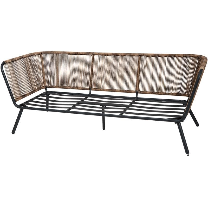 Loungeset met hocker en tafel