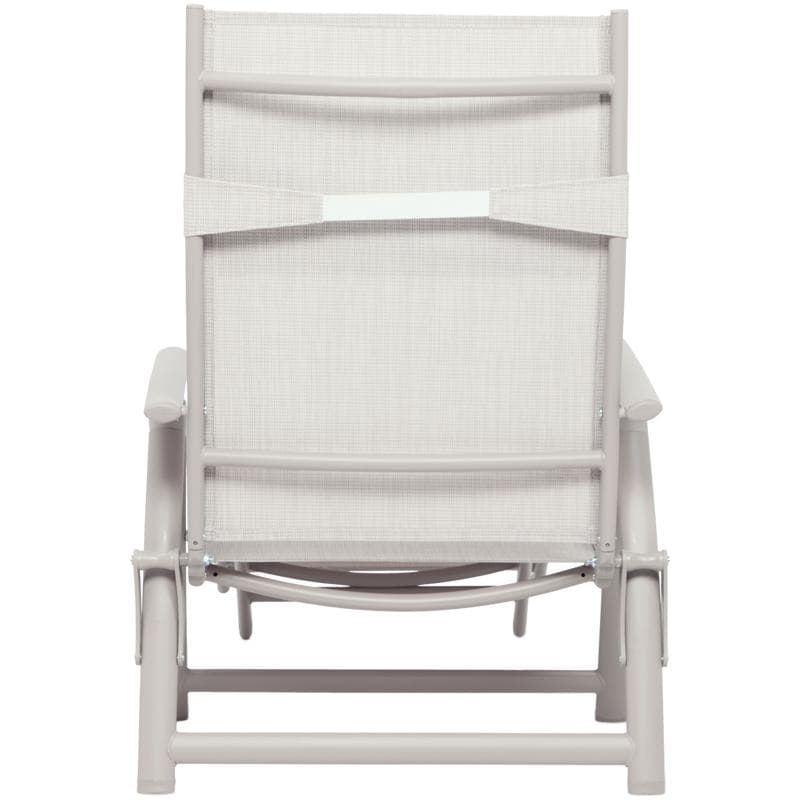 Opvouwbaar ligbed - crème-wit