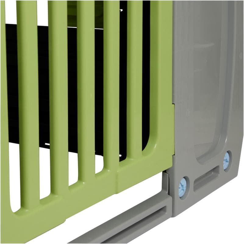 Maisonnette de jardin - vert et gris