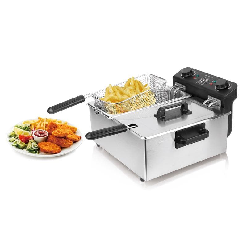 Friteuse à double compartiment DF-120485
