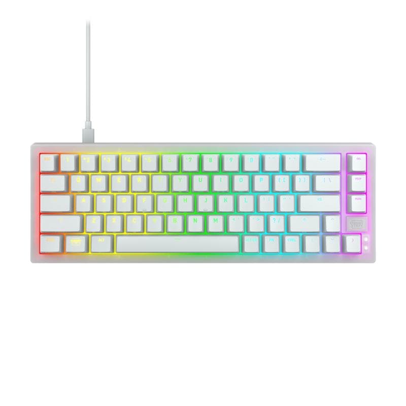 Clavier mécanique QWERTY Cherry XTRFY K5V2 - blanc