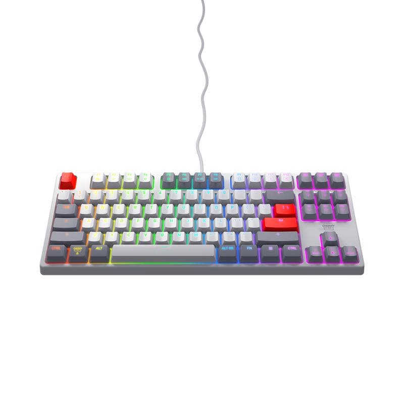 Cherry XTRFY mechanisch gamingtoetsenbord K4V2 RGB TKL Retro