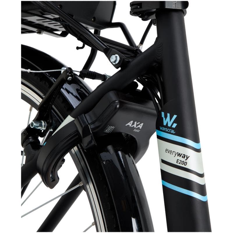 Elektrische fiets - zwart