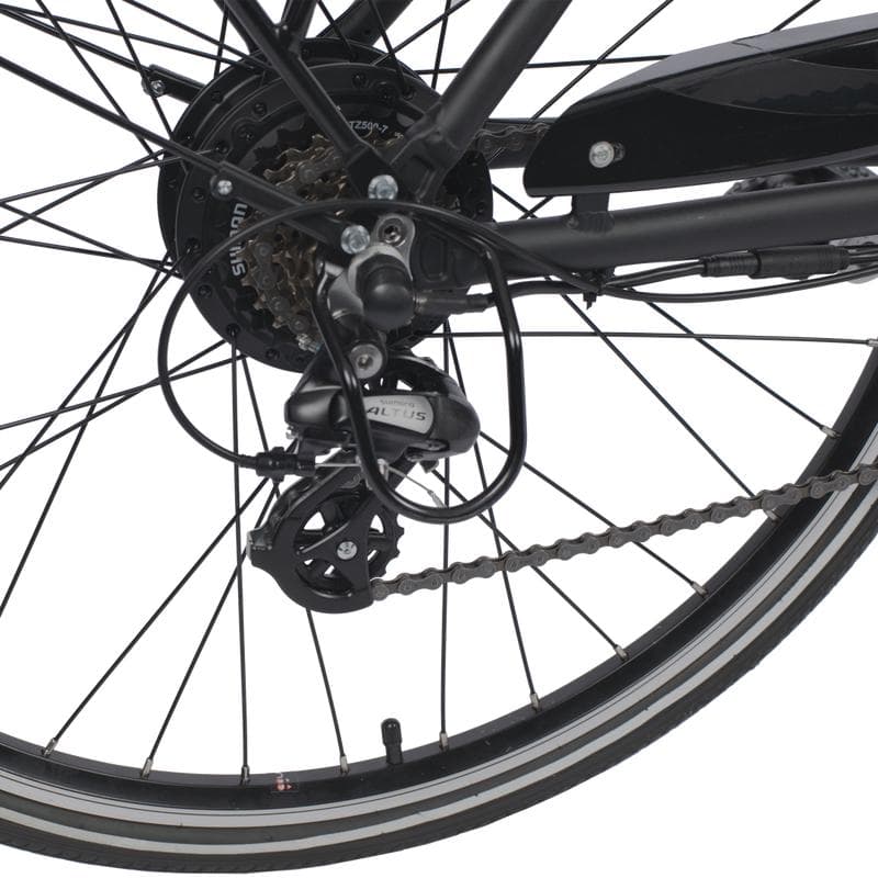 Elektrische fiets - zwart