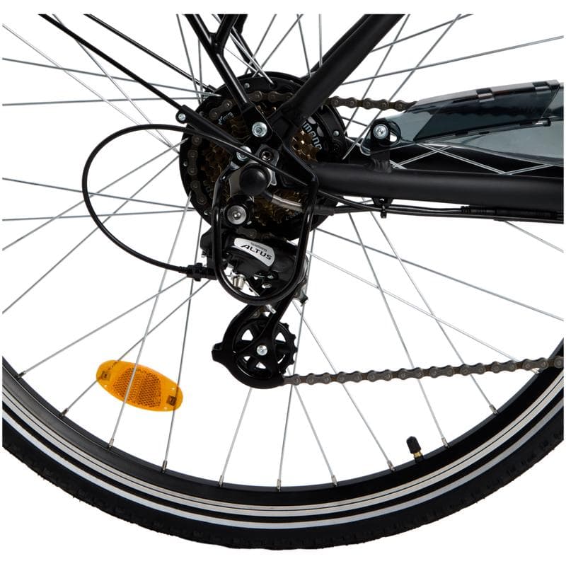 Elektrische fiets - zwart