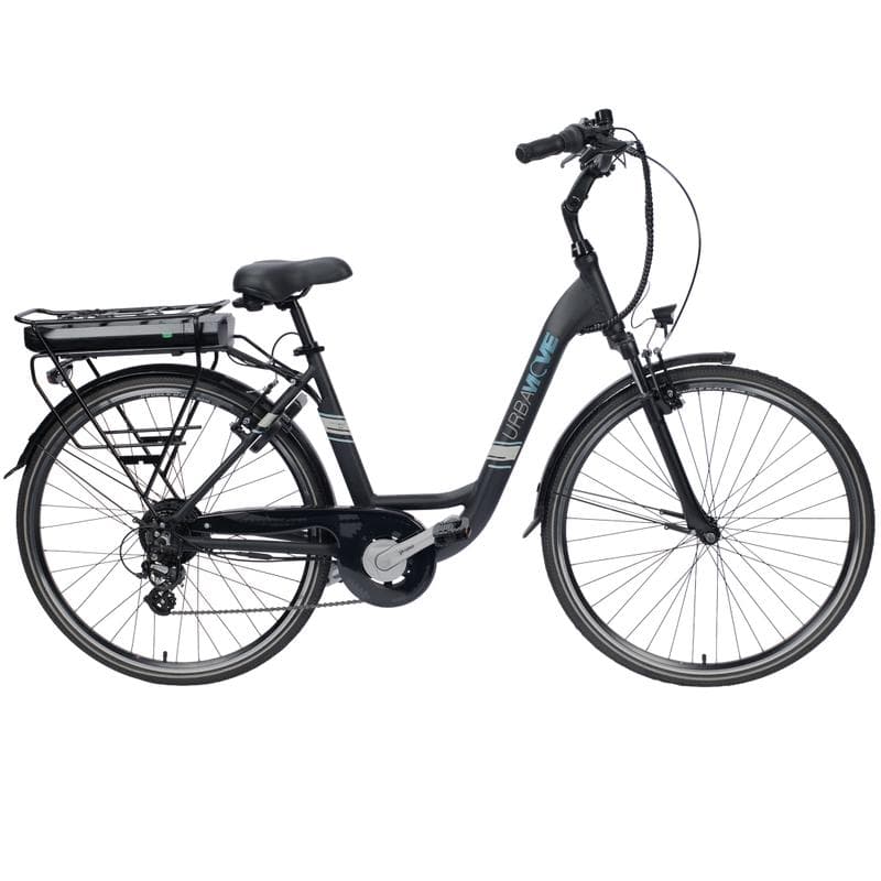 Elektrische fiets - zwart