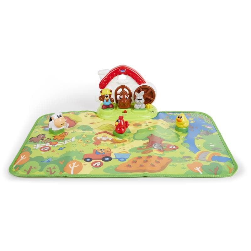 Tapis de jeu éducatif animaux de la ferme Chicco