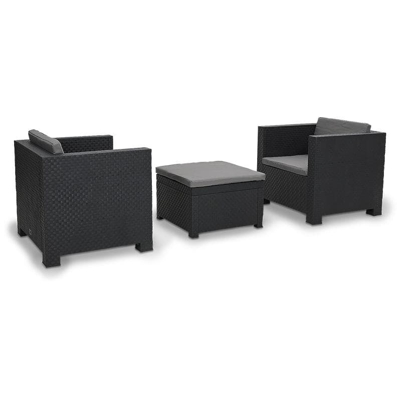 Loungeset - Antraciet