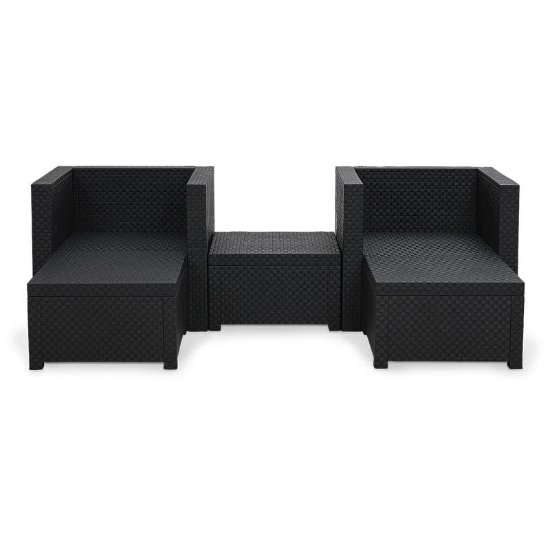 Loungeset - Antraciet